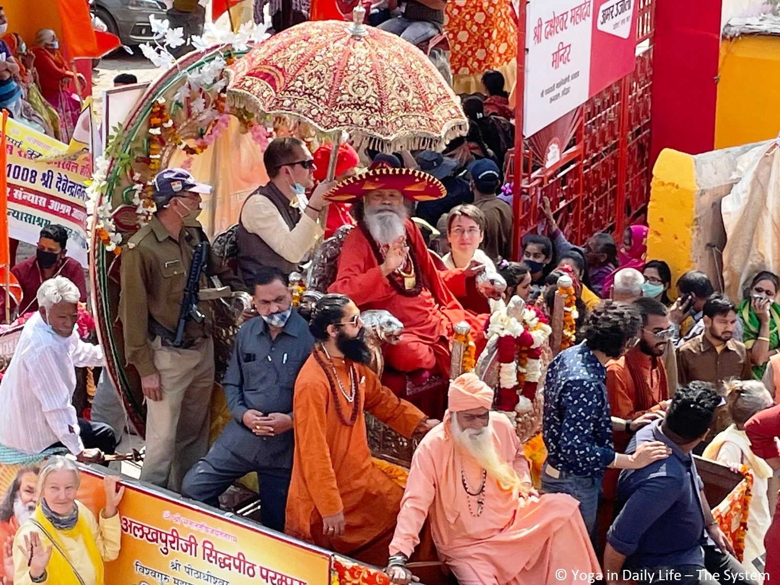 Vishwaguru Paramhans Sri Swami Maheshwaranandaji travels to India