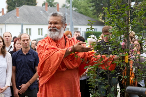 The 105th Peace Tree planted in Győr, Hungary
